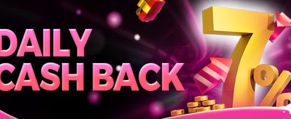 Cashback Special promotion
